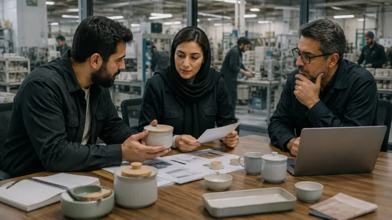 بررسی مشخصات فنی و کیفیت پیش از امضای قرارداد تولید